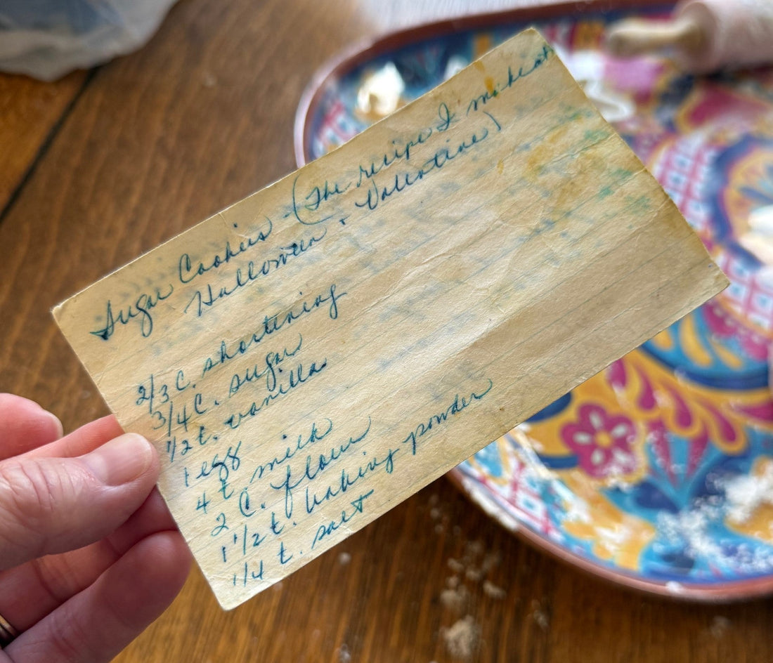 Mama's Sugar Cookie Recipe