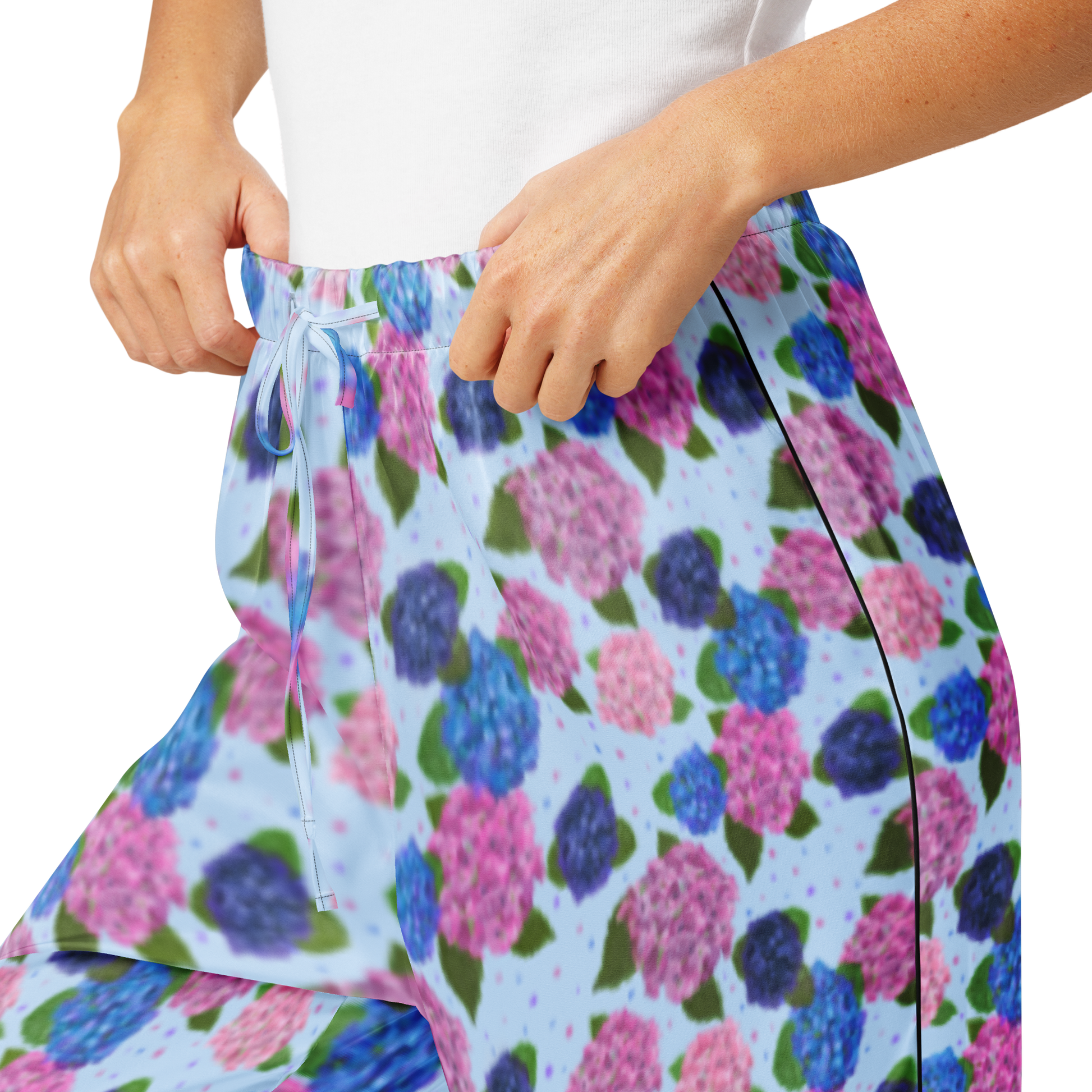 ルームウェア・パジャマ house on the hill Parent pants(Flower) Happy Hydrangea Pajama Pants – Mission Celebrate