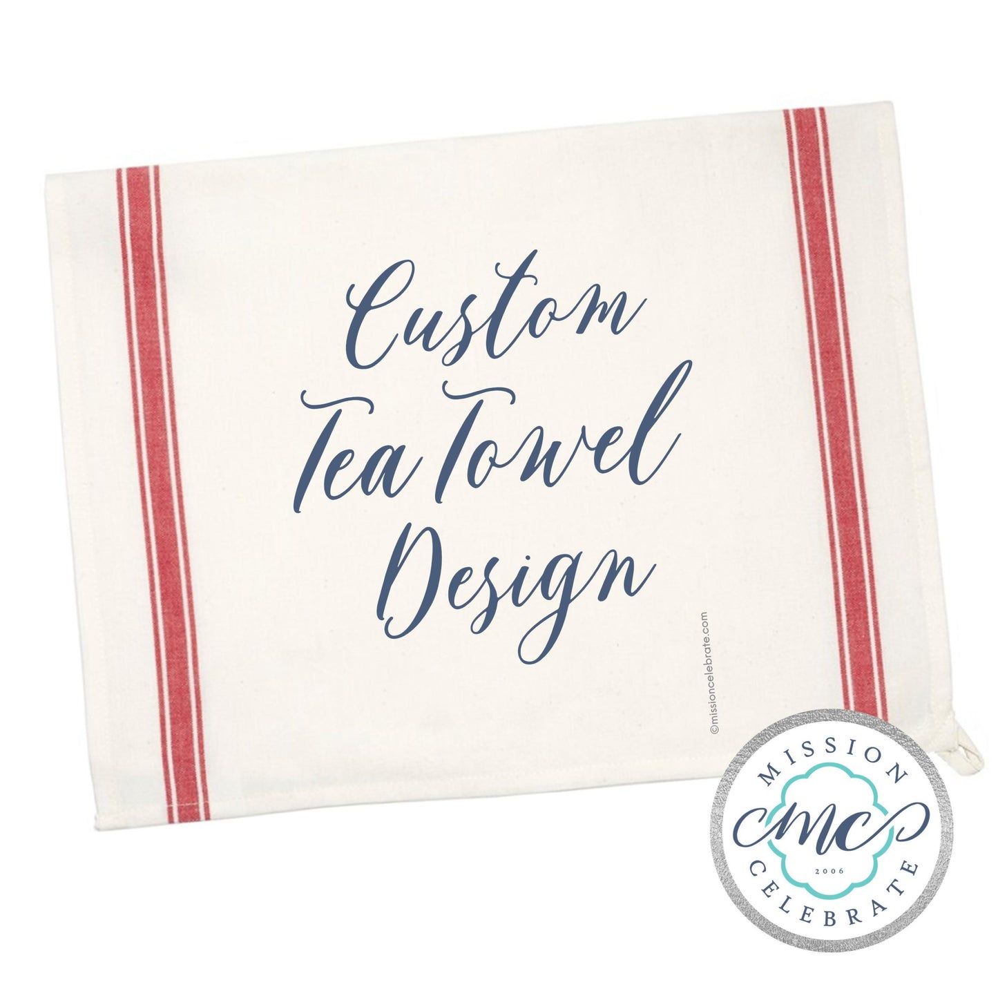 Custom Art, Recipe Card, Child's Drawing Tea Towel Kitchen Towel Flour Sack Towel image 3